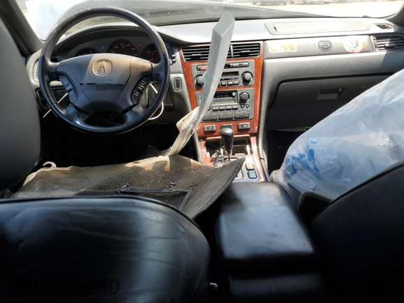 2002 Acura RL with VIN JH4KA96532C005514, listed as a Copart auction lot 59816415 with 166,491 mi miles and Salvage title. Bid and sale history available at DreamBid. Image 8.