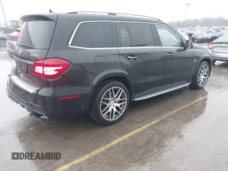 2017 Mercedes-Benz GLS 63 AMG with VIN 4JGDF7FE4HA752670, listed as a IAAI auction lot 41479746 with 105,653 mi miles and . Bid and sale history available at DreamBid. Image 4.