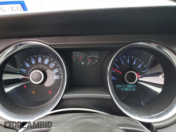 2014 Ford Mustang V6 with VIN 1ZVBP8AM1E5233106, listed as a Copart auction lot 50583645 with 130,482 mi miles and Salvage Title. Bid and sale history available at carsss.com. Image 9.