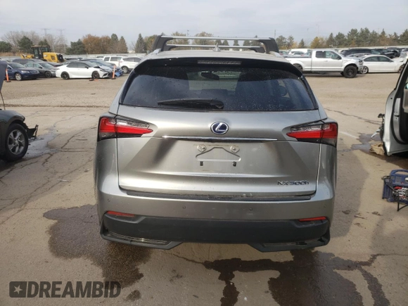 2015 Lexus NX 300h with VIN JTJBJRBZ8F2019315, listed as a Copart auction lot 78043514 with 75,605 mi miles and Salvage title. Bid and sale history available at DreamBid. Image 6.