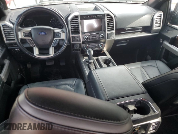 2017 Ford F-150 XL with VIN 1FTEW1EG6HFB89083, listed as a Copart auction lot 56287735 with Not provided miles and Salvage title. Bid and sale history available at DreamBid. Image 8.