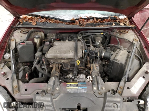 2006 Chevrolet Impala LT 3.5L with VIN 2G1WT55K369111447, listed as a Copart auction lot 87543595 with 129,728 mi miles and Clean Title. Bid and sale history available at DreamBid. Image 11.