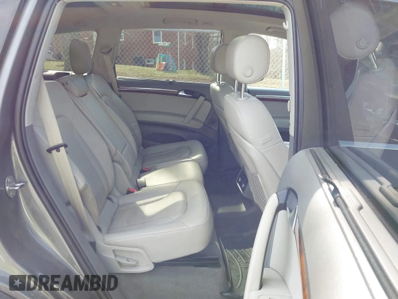 2013 Audi Q7 S line Prestige с VIN WA1DGAFE8DD012301, выставлен на аукционе IAAI как лот 41768600 с пробегом 312 744 миль миль и . История ставок и продаж доступна на DreamBid. Изображение 8.