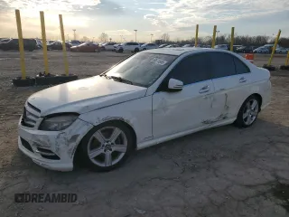 2011 Mercedes-Benz C C 300 Sport with VIN WDDGF8BB1BR148401, listed as a Copart auction lot 50874965 with 147,216 mi miles and Salvage Title. Bid and sale history available at carsss.com. Image 1.
