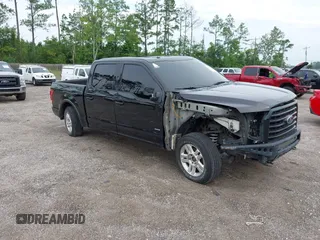 2015 Ford F-150 XLT with VIN 1FTEW1EG8FFC65948, listed as a IAAI auction lot 42591624 with 162,027 mi miles and . Bid and sale history available at DreamBid. Image 1.