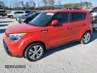 2016 Kia Soul + with VIN KNDJP3A52G7864917, listed as a Copart auction lot 82916504 with 0 mi miles and Salvage Title. Bid and sale history available at carsss.com. Image 1.