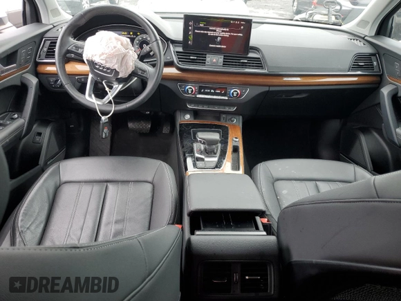 2023 Audi Q5 S line Premium Plus with VIN WA1EAAFY8P2006692, listed as a Copart auction lot 60846465 with 20,787 mi miles and Salvage title. Bid and sale history available at DreamBid. Image 8.