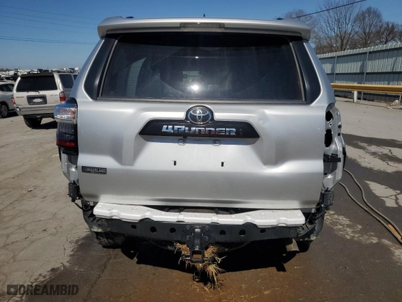 2022 Toyota 4Runner TRD Off Road Premium with VIN JTERU5JR7N6008778, listed as a Copart auction lot 48553875 with 44,159 mi miles and Salvage Title. Bid and sale history available at carsss.com. Image 6.