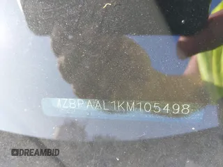 2019 Mazda 3 w/Select with VIN 3MZBPAAL1KM105498, listed as a IAAI auction lot 41601386 with 113,203 mi miles. Bid and sale history available at carsss.com. Image 9.