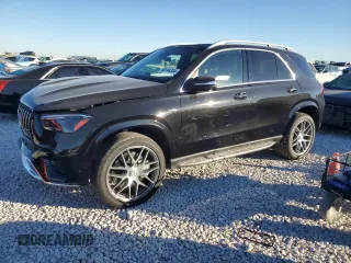2024 Mercedes-Benz GLE 53 AMG with VIN 4JGFB6BB9RB159263, listed as a Copart auction lot 80244334 with 7,593 mi miles and Salvage title. Bid and sale history available at DreamBid. Image 1.