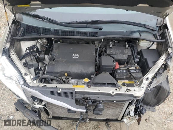 2015 Toyota Sienna Limited with VIN 5TDDK3DC9FS105465, listed as a Copart auction lot 59595595 with 80,348 mi miles and Salvage title. Bid and sale history available at DreamBid. Image 12.