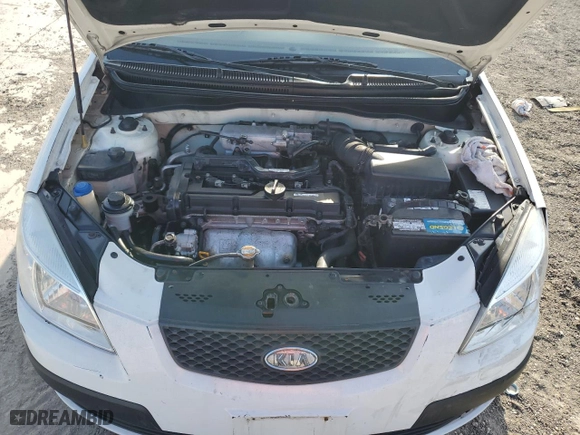2008 Kia Rio LX with VIN KNADE123386396155, listed as a Copart auction lot 48871325 with 141,556 mi miles and Salvage Title. Bid and sale history available at carsss.com. Image 13.