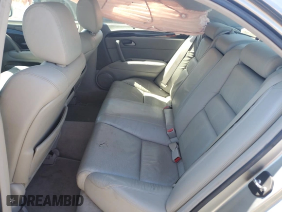 2010 Acura RL Technology with VIN JH4KB2F61AC001845, listed as a Copart auction lot 52549445 with 150,435 mi miles and Salvage Title. Bid and sale history available at DreamBid. Image 10.