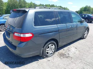 2006 Honda Odyssey EX-L with VIN 5FNRL38796B452606, listed as a IAAI auction lot 42173853 with 190,084 mi miles and . Bid and sale history available at DreamBid. Image 4.