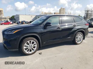 2023 Toyota Highlander Hybrid Limited with VIN 5TDXBRCH5PS598656, listed as a Copart auction lot 59924275 with 11,248 mi miles and Clean title. Bid and sale history available at DreamBid. Image 1.