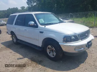 1998 Ford Expedition XLT with VIN 1FMRU176XWLB98732, listed as a IAAI auction lot 42593540 with 201,655 mi miles and . Bid and sale history available at DreamBid. Image 1.