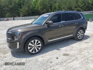 2020 Kia Telluride S with VIN 5XYP64HC5LG046442, listed as a Copart auction lot 58029245 with 72,306 mi miles and Salvage title. Bid and sale history available at DreamBid. Image 1.