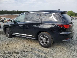 2020 Infiniti QX60 Luxe with VIN 5N1DL0MM8LC521231, listed as a Copart auction lot 52599415 with 101,375 mi miles and Salvage Title. Bid and sale history available at DreamBid. Image 2.