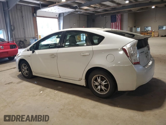 2010 Toyota Prius II with VIN JTDKN3DU0A0219695, listed as a Copart auction lot 53978185 with 209,973 mi miles and Clean Title. Bid and sale history available at carsss.com. Image 2.