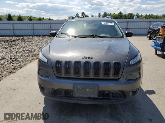 2017 Jeep Cherokee Limited with VIN 1C4PJMDB8HW544379, listed as a Copart auction lot 58722105 with 145,291 mi miles and Salvage title. Bid and sale history available at DreamBid. Image 5.