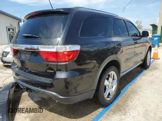 2012 Dodge Durango Crew with VIN 1C4SDHDT2CC229721, listed as a Copart auction lot 68546654 with 118,111 mi miles and Salvage title. Bid and sale history available at DreamBid. Image 3.
