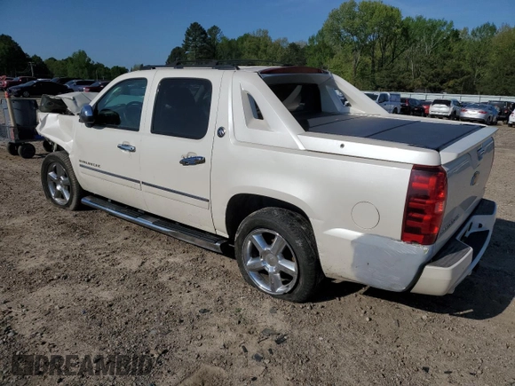 2013 Chevrolet Avalanche LTZ with VIN 3GNTKGE73DG326664, listed as a Copart auction lot 52415375 with 167,904 mi miles and Clean Title. Bid and sale history available at carsss.com. Image 2.