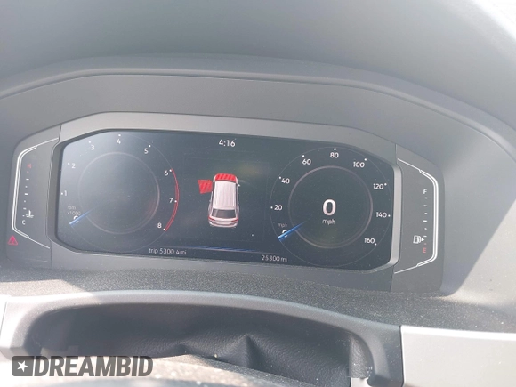 2023 Volkswagen Atlas SE z VIN 1V2WR2CA6PC547040, wystawiony jako IAAI lot #42400535 z przebiegiem 25 300 mil mil oraz . Historia ofert i sprzedaży dostępna na DreamBid. Obrazek 7.
