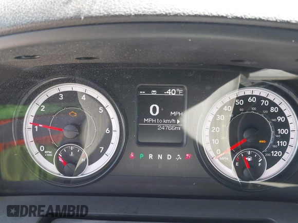 2022 Ram 1500 Warlock with VIN 1C6RR7GT6NS121205, listed as a IAAI auction lot 42207004 with 24,766 mi miles and . Bid and sale history available at DreamBid. Image 7.