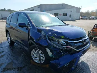 2015 Honda CR-V EX with VIN 2HKRM3H58FH551110, listed as a IAAI auction lot 41918745 with 61,857 mi miles. Bid and sale history available at carsss.com. Image 1.