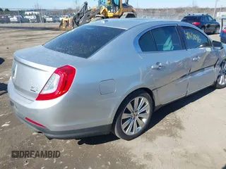 2013 Lincoln MKS EcoBoost with VIN 1LNHL9FT9DG613100, listed as a IAAI auction lot 41614096 with 207,789 mi miles. Bid and sale history available at carsss.com. Image 4.