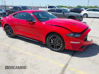 2023 Ford Mustang EcoBoost z VIN 1FA6P8TH3P5109478, wystawiony jako IAAI lot #41977565 z przebiegiem 38 475 mil mil oraz . Historia ofert i sprzedaży dostępna na DreamBid. Obrazek 1.