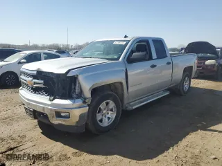 2014 Chevrolet Silverado 1500 LT with VIN 1GCVKREH6EZ110721, listed as a Copart auction lot 47749125 with 185,228 mi miles and Salvage Title. Bid and sale history available at carsss.com. Image 1.