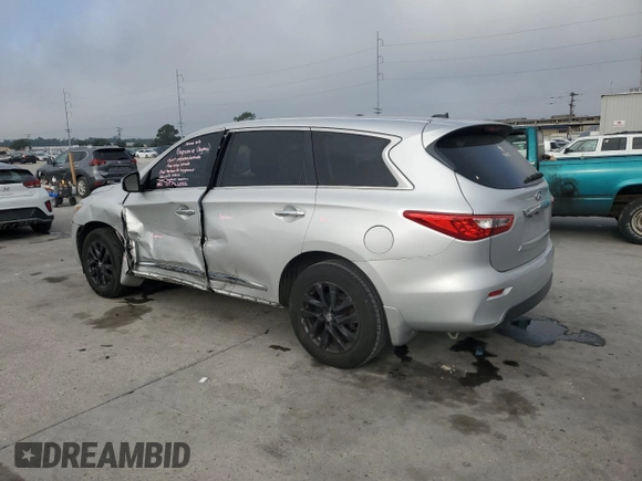 2013 Infiniti JX35 with VIN 5N1AL0MN9DC330818, listed as a Copart auction lot 78020554 with 197,846 mi miles and Salvage Title. Bid and sale history available at carsss.com. Image 2.