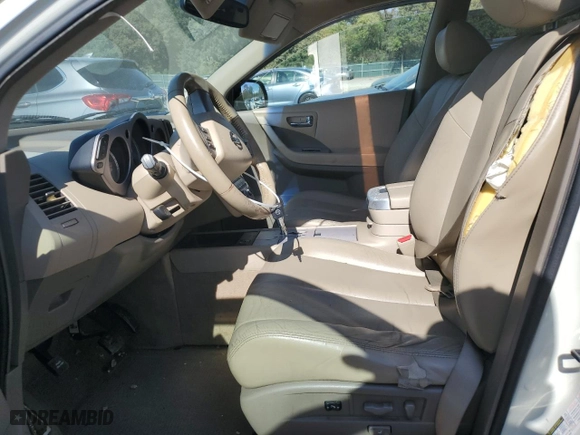2007 Nissan Murano SL with VIN JN8AZ08T37W529656, listed as a Copart auction lot 71850964 with 261,120 mi miles and Clean Title. Bid and sale history available at carsss.com. Image 7.