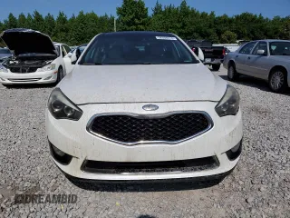 2014 Kia Cadenza Premium z VIN KNALN4D79E5122814, wystawiony jako Copart lot #58308915 z przebiegiem 172 038 mil mil oraz Tytuł czysty. Historia ofert i sprzedaży dostępna na DreamBid. Obrazek 5.