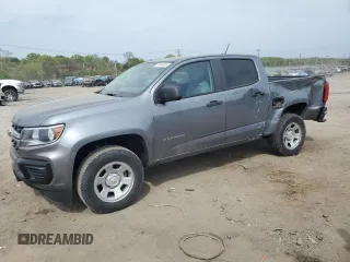 2022 Chevrolet Colorado 4WD Work Truck with VIN 1GCGTBEN1N1146432, listed as a Copart auction lot 53944005 with 76,192 mi miles and Salvage title. Bid and sale history available at DreamBid. Image 1.