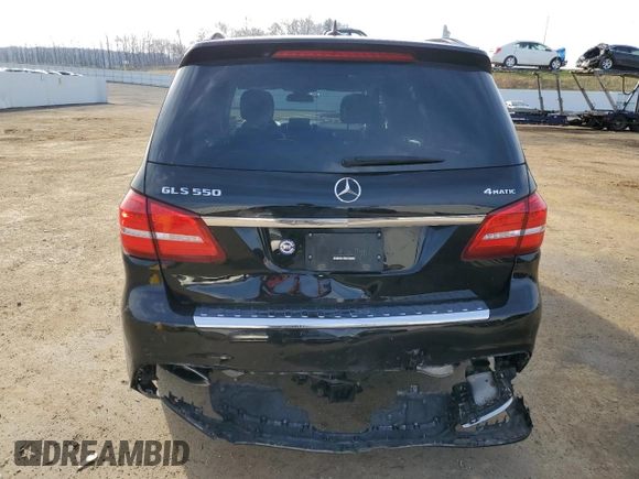 2018 Mercedes-Benz GLS with VIN 4JGDF7DE1JB001240, listed as a Copart auction lot 79772773 with 62,220 mi miles. Bid and sale history available at carsss.com. Image 6.