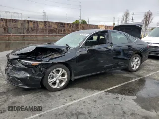 2024 Honda Accord LX z VIN 1HGCY1F27RA091197, wystawiony jako Copart lot #44588965 z przebiegiem 4142 mil mil oraz Szkody całkowita. Historia ofert i sprzedaży dostępna na DreamBid. Obrazek 1.