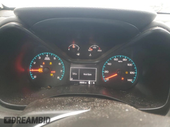 2019 Chevrolet Colorado 2WD Work Truck z VIN 1GCGSBEN3K1225745, wystawiony jako Copart lot #87800275 z przebiegiem 38 689 mil mil oraz Szkoda całkowita • Salvage title. Historia ofert i sprzedaży dostępna na DreamBid. Obrazek 9.