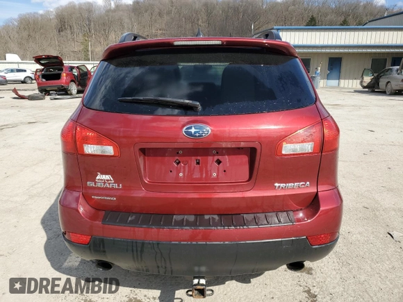 2014 Subaru Tribeca Limited with VIN 4S4WX9GD7E4400233, listed as a Copart auction lot 50762305 with 183,687 mi miles and Salvage title. Bid and sale history available at DreamBid. Image 6.