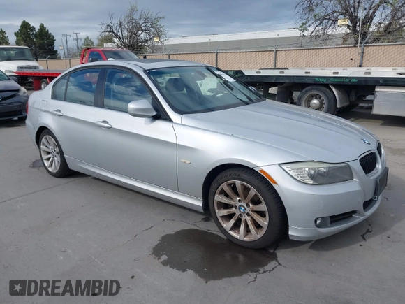 2011 BMW 3 Series 328i with VIN WBAPH5C50BA441956, listed as a IAAI auction lot 41903593 with 100,455 mi miles and . Bid and sale history available at carsss.com. Image 1.