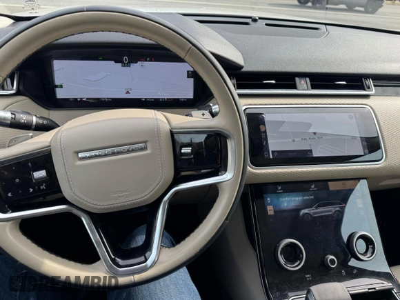 2021 Land Rover Range Rover Velar with VIN SALYJ2EU4MA301807, listed as a Copart auction lot 54084475 with 79,679 mi miles and Clean Title. Bid and sale history available at DreamBid. Image 7.