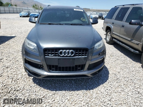 2014 Audi Q7 S line Prestige with VIN WA1DGAFE1ED015963, listed as a Copart auction lot 58558765 with 103,523 mi miles and Clean title. Bid and sale history available at DreamBid. Image 5.