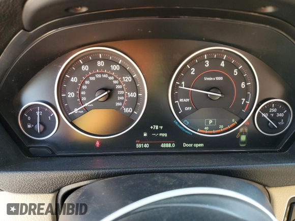 2015 BMW 3 Series 328i z VIN WBA3A5C50FF611096, wystawiony jako Copart lot #52048095 z przebiegiem 59 140 mil mil oraz Szkoda całkowita • Salvage title. Historia ofert i sprzedaży dostępna na DreamBid. Obrazek 9.