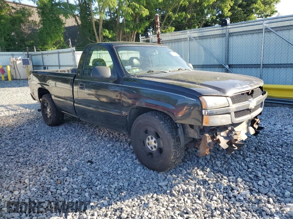 2005 Chevrolet Silverado 1500 Work Truck z VIN 1GCEC14X45Z212803, wystawiony jako Copart lot #61360135 z przebiegiem Nie podano mil oraz Czysty tytuł • Clean title. Historia ofert i sprzedaży dostępna na DreamBid. Obrazek 4.