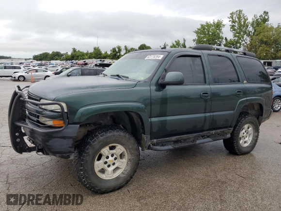 2004 Chevrolet Tahoe LT with VIN 1GNEK13Z14R181814, listed as a Copart auction lot 63178264 with 201,701 mi miles and Salvage Title. Bid and sale history available at carsss.com. Image 1.
