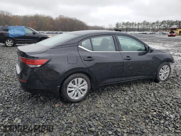 2021 Nissan Sentra S with VIN 3N1AB8BV4MY212226, listed as a Copart auction lot 52801545 with 62,279 mi miles and Salvage Title. Bid and sale history available at DreamBid. Image 3.