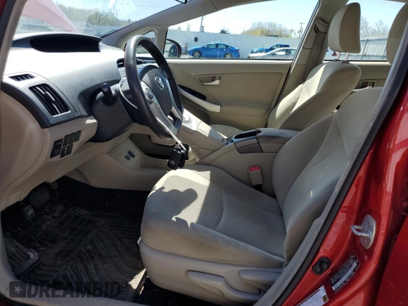 2013 Toyota Prius One with VIN JTDKN3DUXD5647006, listed as a Copart auction lot 54238915 with 147,108 mi miles and Salvage Title. Bid and sale history available at carsss.com. Image 7.