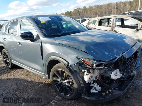 2022 Mazda CX-5 2.5 S Preferred Package with VIN JM3KFBCM1N0562277, listed as a IAAI auction lot 41421324 with 68,528 mi miles. Bid and sale history available at carsss.com. Image 6.