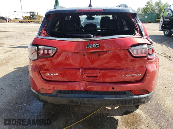 2025 Jeep Compass Limited with VIN 3C4NJDCN2ST513905, listed as a Copart auction lot 64436925 with 16,811 mi miles and Clean title. Bid and sale history available at DreamBid. Image 6.